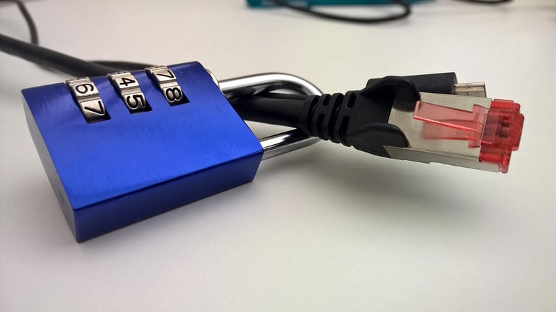 Privacy Policy Padlock